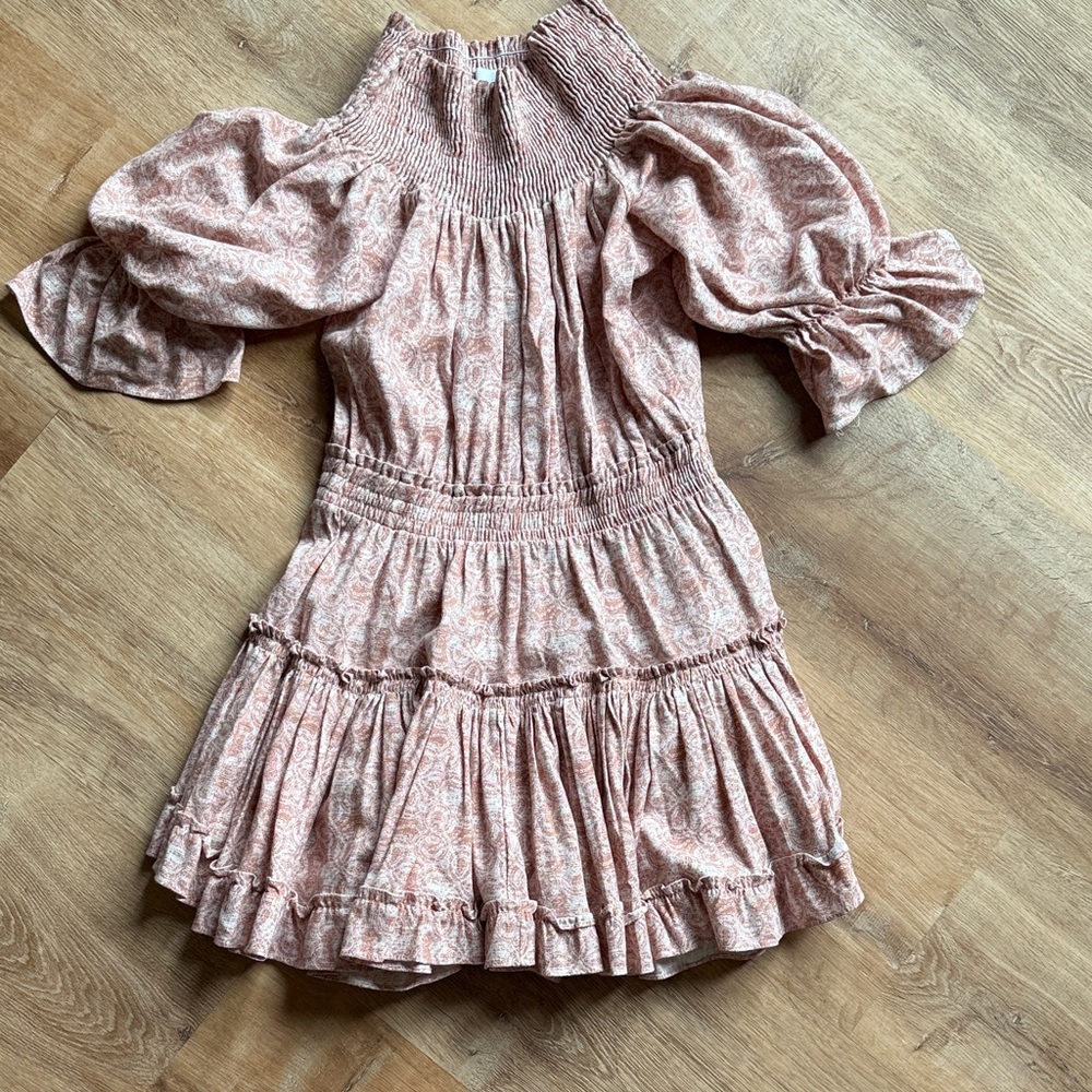 MISA Pink mini dress